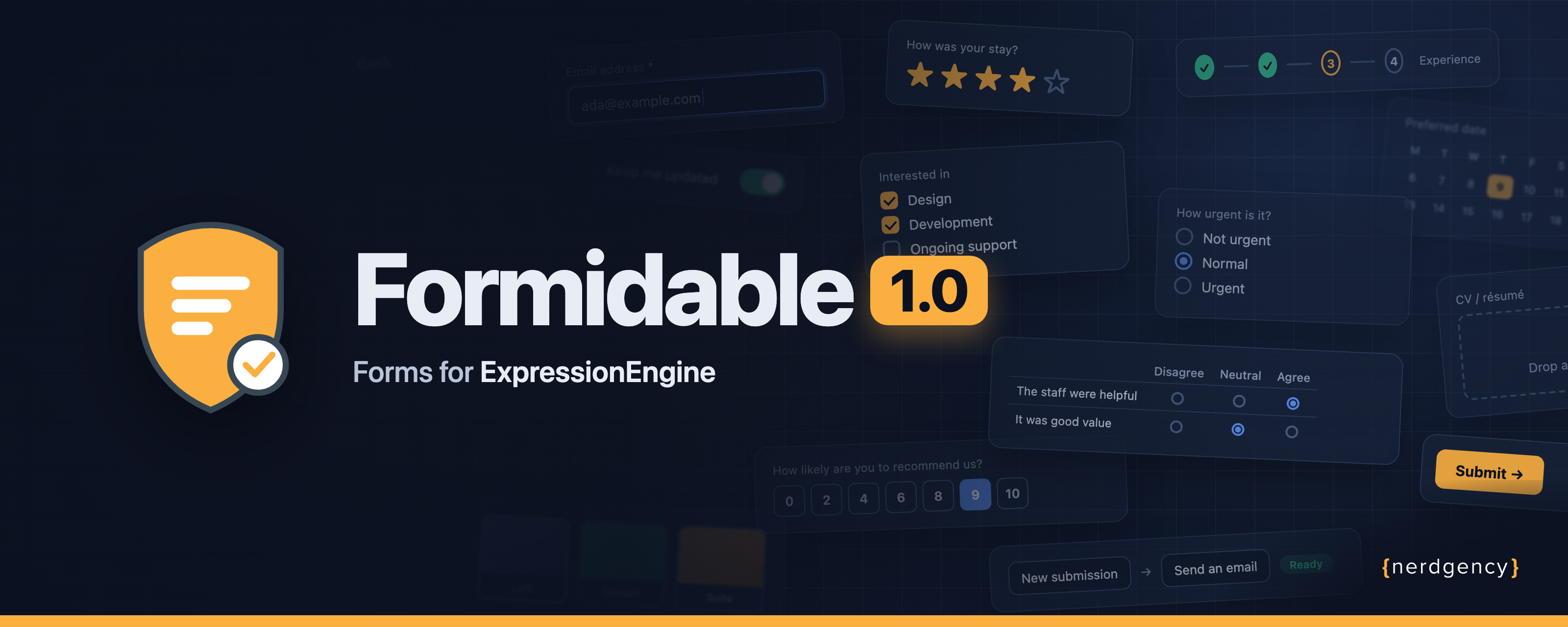 Formidable 1.0: forms for ExpressionEngine
